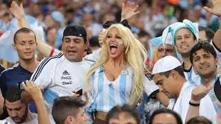 Hinchada Argentina copando en otros PAISES