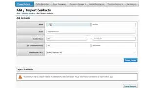 Manually Add Contacts Tutorial Video
