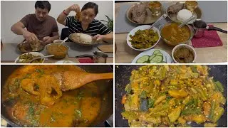 Maxa Jhol Ra Dhido Bhaat Ani Shopping || Fish Curry Recipe With  Dhido & Ghee Rice || 