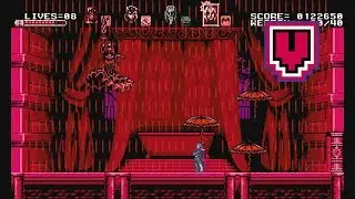 Bloodstained Curse of the Moon - Stage 6 - Tragedy of Slaughter (Veteran) - Walkthrough Gameplay