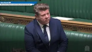 Dean Russell asks Foreign Secretary what Watford residents can do to aid Turkey and Syria
