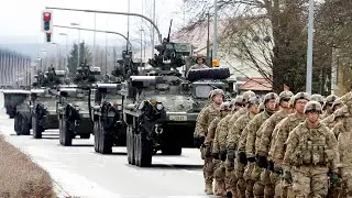 Россия в шоке! Сотни боеготовых боевых машин США и НАТО прибыли в Польшу!