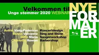 Unge Stemmer 2020 Webinar