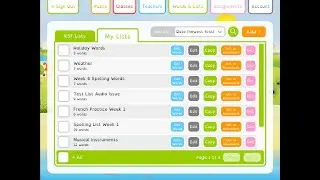 Squeebles Spelling Connect: Creating Spelling Lists Tutorial