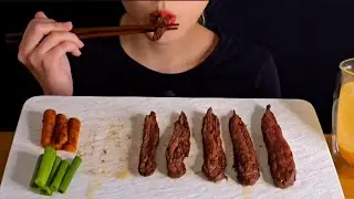 FLANK MEAT STEAK MUKBANG ASMR | 고기 먹방 | BeanieBean 비니빈 Asmr