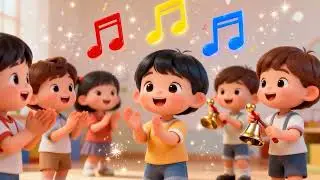 Mini March Music 🎵 | Natutoon Kids #funkidssongs #kidsrhymes  #kidslearning #kidsmusic #kidsvideo