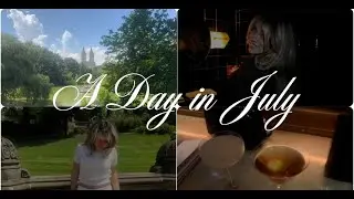 Slice of July: Central Park, friends visiting, New York City, prioritizing happiness, cooking.