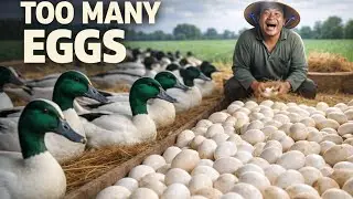 From Tiny Ducklings to Thousands of Eggs | Duck Farming in Vietnam