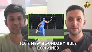Raunak Kapoor explains the new boundary catch rule!🤯 | ICC & MCC rules.