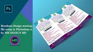 Brochure mockup file setup in Photoshop cc by MR DESIGN BD