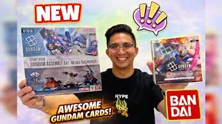 MAIN GUNDAM PAKE KARTU ?! REVIEW Gundam Card Game Starter Deck !
