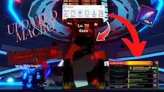 **UPDATED MACRO** IGRIS BOSS EVENT MACRO | Anime Vanguards