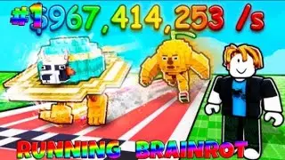 We are play Running brain rot in roblox gaming 🔥 2.0