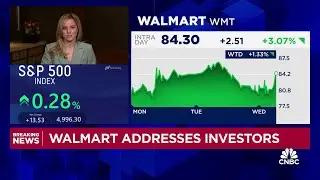 Walmart CEO at investor day: We are positioned to play offense