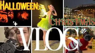 Jeden vlog. Dvě sezóny. Totální chaos 🎃 🎄┃Nákupy, makeup, party a...