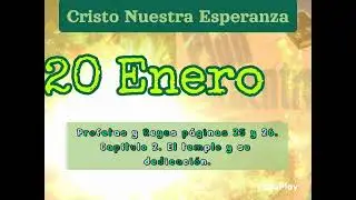 Plan Encuentro 4 - 20 Enero