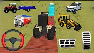 🚒 Drive JCB and Unloading Stone FromDumper in Game | Gadi Wala Game