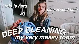 deep cleaning my room for the first time in months