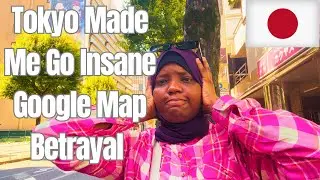 Black Muslim Girl Can&rsquo;t Survive Tokyo Shinjuku Heat in Summer #travel #japan #fyp #viralvideo #日本