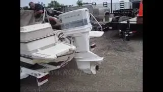 4 sale! 16' Bayliner Capri 85hp outboard open bow runabout speedboat dry run 7565 SOLD.