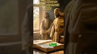 BIBLE MESSAGE YOU SHOULD HEAR TO CHANGE YOUR LIFE #bible #jesus #jesuschrist #love #fyp #viral