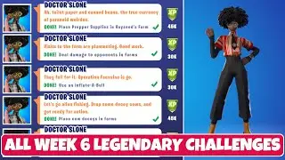 All Week 6 Legendary Quest Challenges Guide! - Fortnite Chapter 2 Season 7