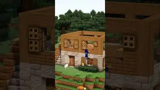Minecraft Cozy Survival House 🏠  #minecraft