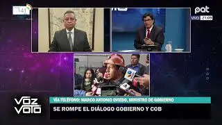 Marco Oviedo, ministro de Gobierno