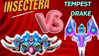 Alien Shooter Insectera Boss vs Tempest Drake Ship | Zambario Gamers
