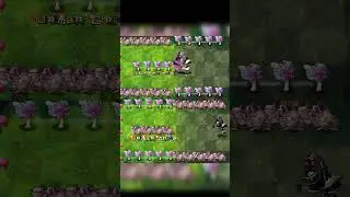 4 Ultimate Charm Mushroom - 4 ultimate pitcher vs Black Olive Tall Nut Zombie 🔥🔥