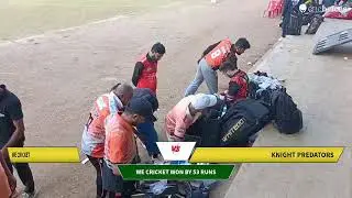 KNIGHT PREDATORS vs We Cricket Live Cricket Match | Individual Live - THAKUR STADIUM PITCH 1 Mumbai