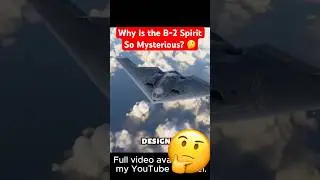 Почему B-2 Spirit такой загадочный? #StealthBomber #B2Bomber #AirDefense