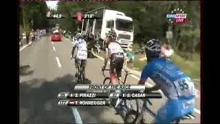 Tour d'Italie 2012 Etape 19 Hesjedals VS Rodriguez