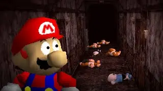 Super Mario in Silent Hill (SM64 Coop Halloween Hacks)