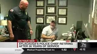 Sylacauga's police chief retiring after 30 years of service