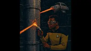 Star Trek TNG A Final Unity - Georgi Technobabbles his way to Victory