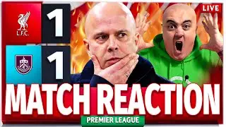 LIVERPOOL 1-1 BURNLEY! Craig's LIVE Match Reaction