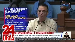 Blue Ribbon Committee hahawakan ni Sen. Rodante Marcoleta | 24 Oras