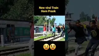 Viral Train Horn Prank 2021 || Best Of Train Horn Prank Reaction on Public..