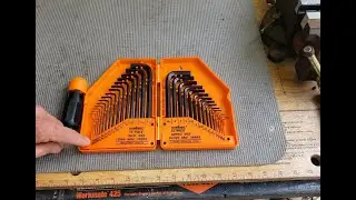 Nice little kit to have around, HORUSDY 30 Piece Hex Key Set