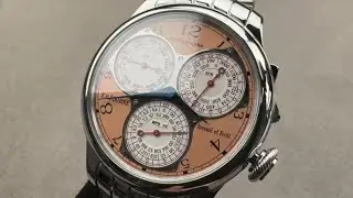Обзор часов F.P. Journe Centigraphe Souverain с полным браслетом.