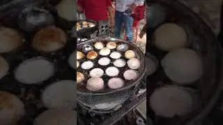 Cooking KH cookies Nom Kruok cake at street - Street Food