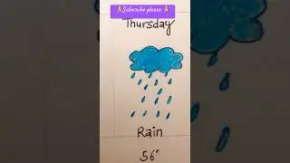 Weather reports #taarezameenpar #wather_news #induten #viralshort#weatherreport #drawing #art