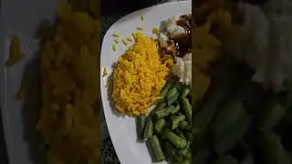 Pot roast, greens, yellow rice and mashed potatoes. Simple food recipes by yours truly.#potroast