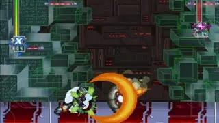 Megaman X6 Quick Kill: Shadow Armor X vs Ground Scaravich