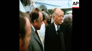LIB 5-5-72 WILLIAM ROGERS VISITS A NATO MEETING