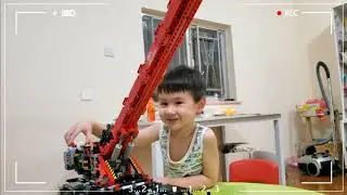 LEGO Technic Big challenge 42082 #RoughTerrainCrane~Day 9