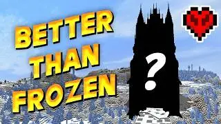 I Build My DREAM Ice Cathedral In Hardcore Minecraft