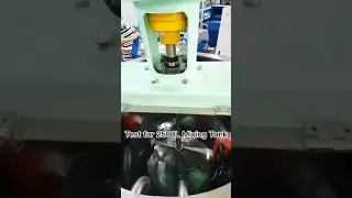 Test for 2500L Mixing Tank