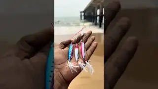 Jig fishing | GT fish | red head jig | saltwater fishing | fishing rod | low cast jigs.#fishing